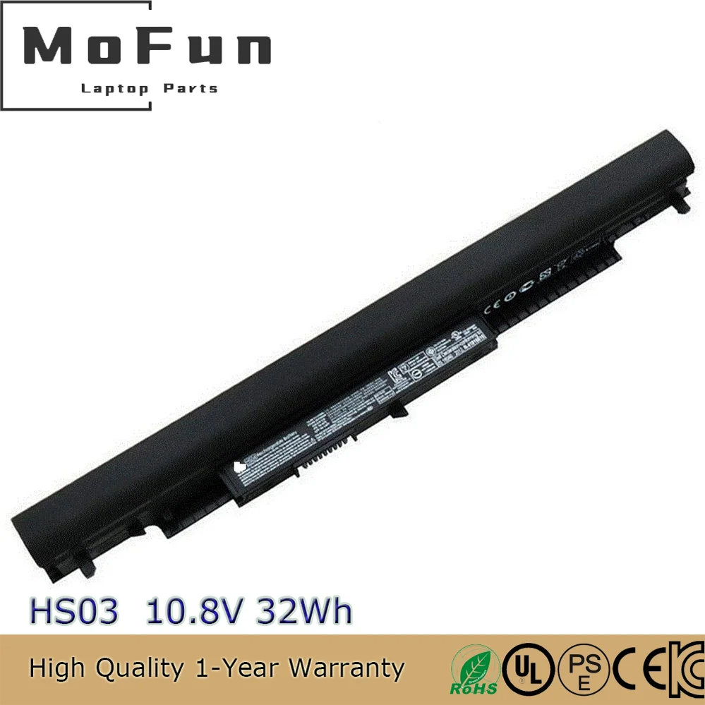 

Оригинальный аккумулятор для ноутбука HS03 10,8 В 32 Втч для HP 807956-001 807957-001 807612-421 807611-221 240 HS04