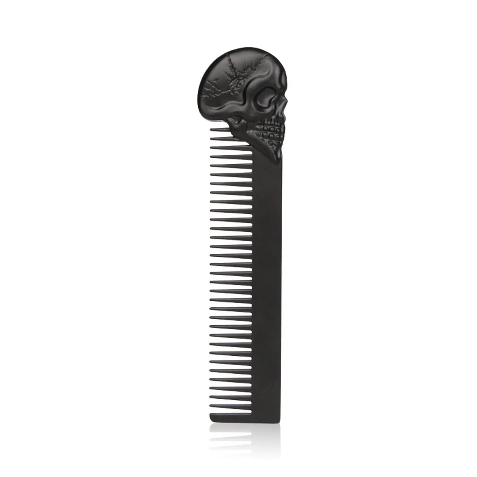 Professional Metal Beard Comb Fine Teeth Shaping Template Hair Barber Tool for Salon Hairdressing and Styling Needs