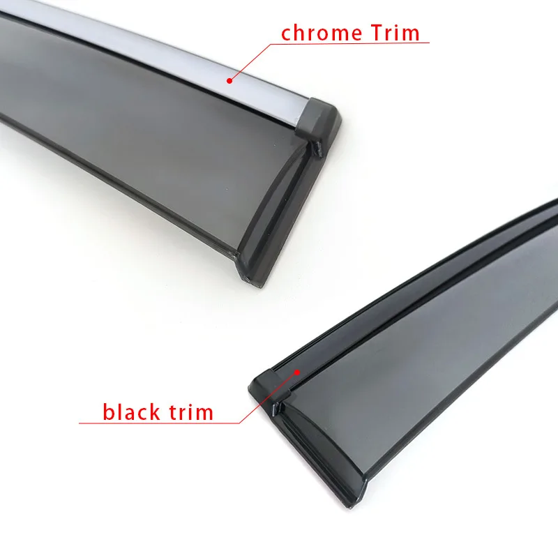 For 2020-2025 Yaris Cross Rain Shield XP210 Rainbow Eyebrow Window Deflector view 3