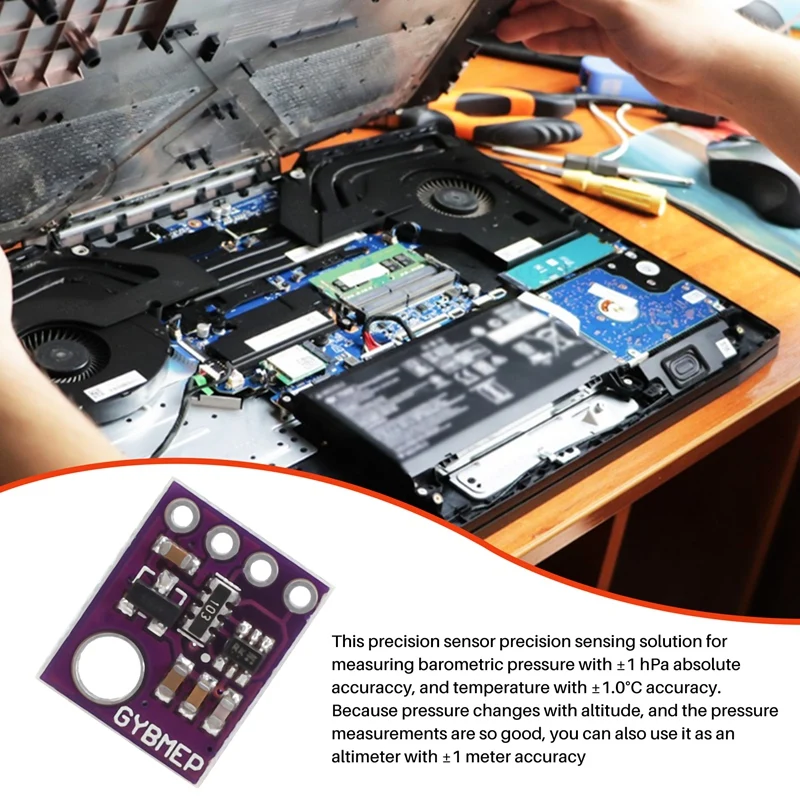 3 Stuks Bme280 5V Digitale Sensor Temperatuur Luchtvochtigheid Barometrische Druksensor Module I2c Spi Bme280 Sensor Module