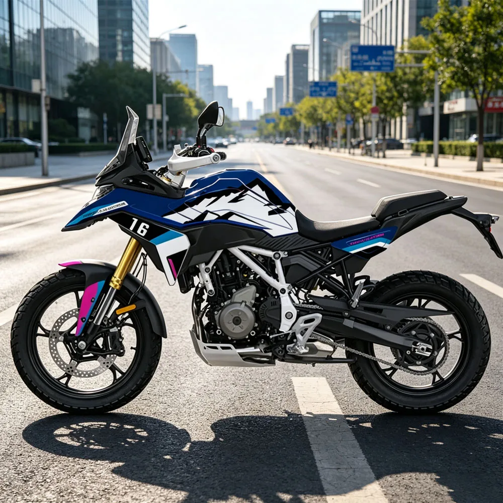 For BMW F 450 GS F450 GS 2026- Motorcycle Refit Full Body Sticker F450GS Fuel Tank Side Decal Protector Decoration Sets Stickers