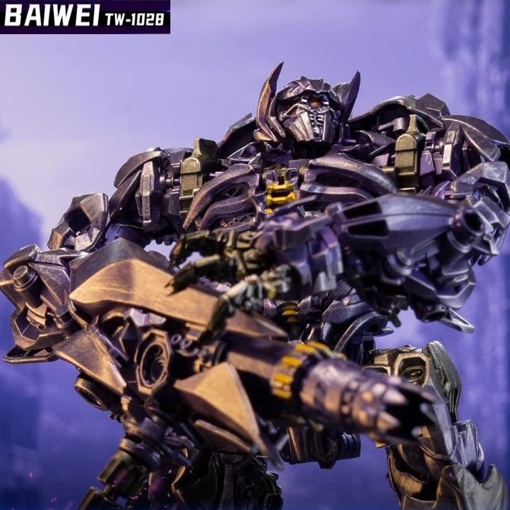 Transformation Toy BAIWEI TW1028 Shockwave ZS01 SS56 MP29 Universe Guardian Deformation Robot Alloy Action Figure Model Car Gift