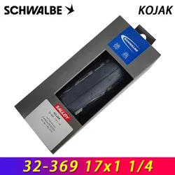 SCHWALBE Original KOJAK 32-369 17x1 1/4 Black Folding Tire for AM Classic Folding Bike Cycling Parts