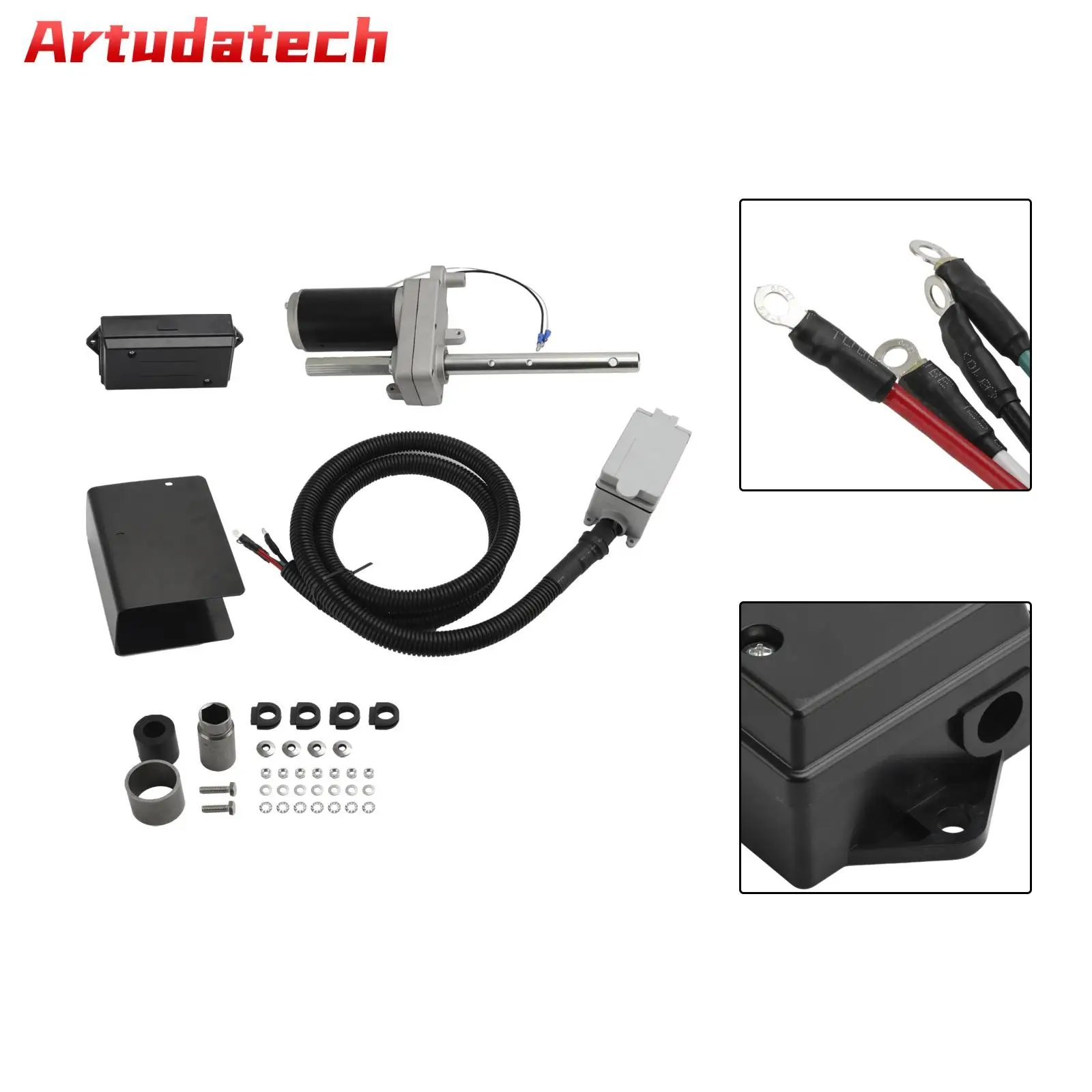 

Artudatech New Electric Powered Trailer Jack Kit -12000 lbs Replace 1824200100