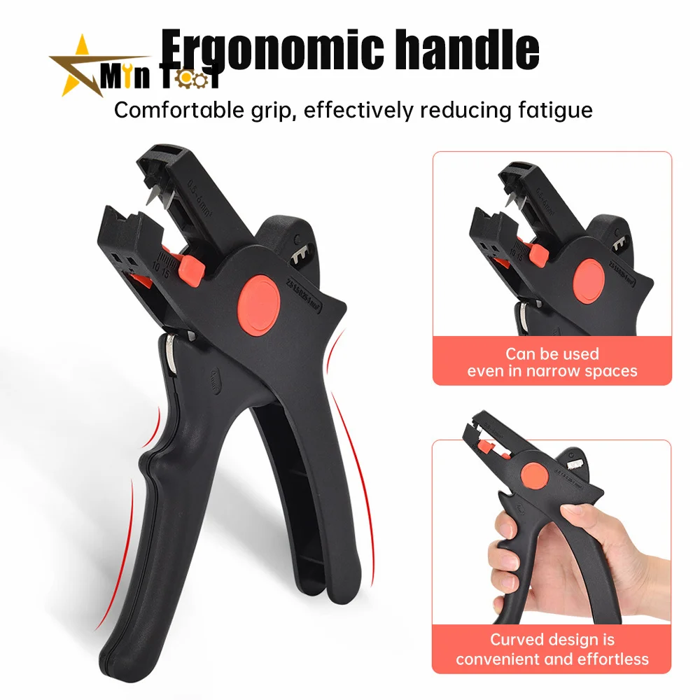 Wire Stripper Tool Stripping Plier  Automatic Cutter Cable Scissors D5 Adjustable Precision Multitool Plier