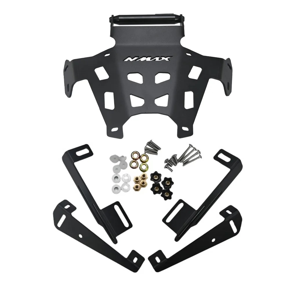 MTKRACING For YAMAHA NMAX V3 Motorcycle Side Mirrors Bracket Kit Windshield Rearview Mirrors Holder Accessories