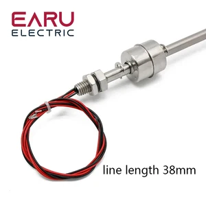 Paslanmaz çelik Şamandıra Anahtarı Tankı Su Seviyesi Sensörü Sıvı, Çift Bilyalı Şamandıra Anahtarı Tankı, göstergeler, Yüzme Havuzundan Akış, Pompa Kontrolü, 10W, 50W En iyi 10 satış kontrolörü, bir su akışı-2 numara