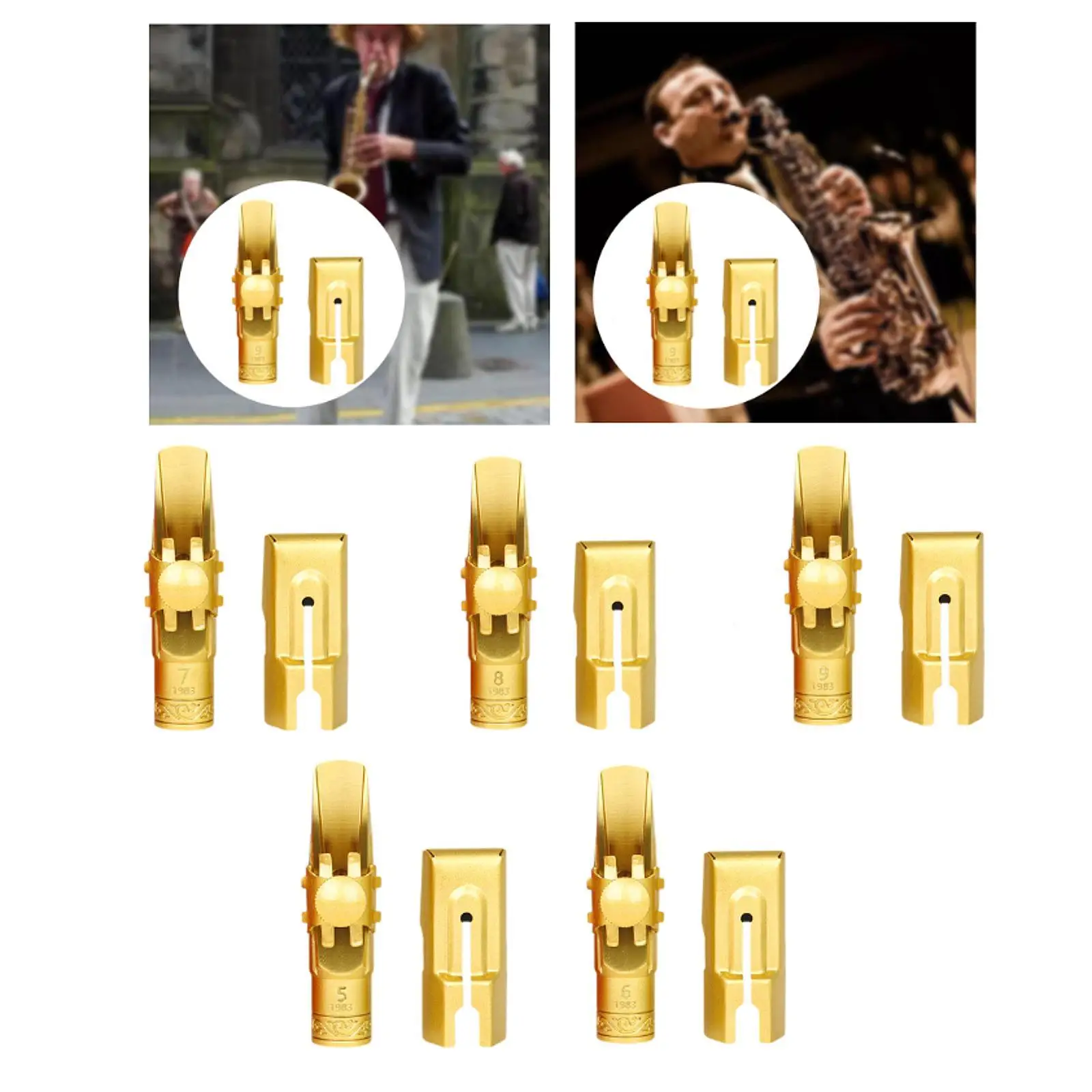 

Мундштук для саксофона с крышкой, прочный, простой в установке, лигатуры для саксофона, застежка для студентов, саксофон, начинающих, учителей, музыкантов