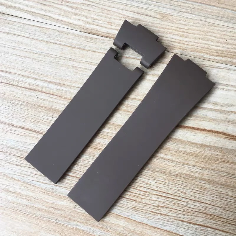 حزام ساعة سيليكون لمراقبة أثينا الملاحة 1183 للرجال والنساء مقاوم للماء لساعة أوليس ناردين المطاطية 25 مللي متر