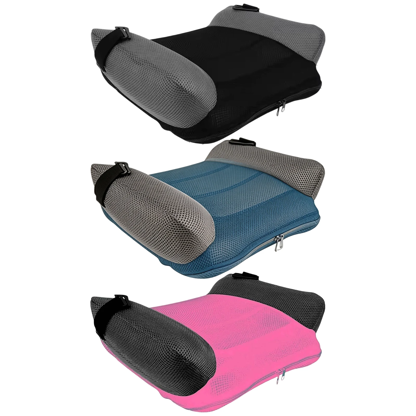 Universal Travel Booster Cushion Quick Inflate/Empty Blow Up Booster Car Seat Lightweight for Home Office Outdoor Camping Dinner