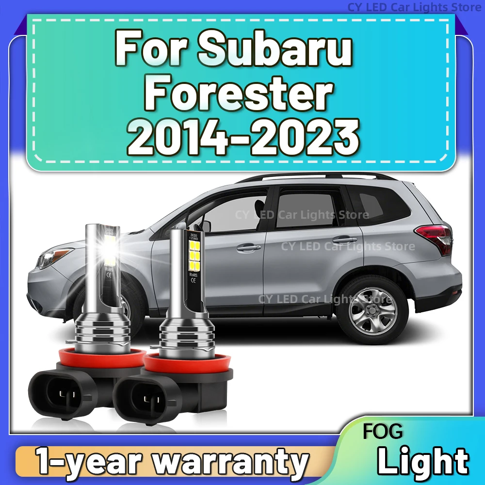 

2Pcs Canbus H8 H11 LED Bulb Fanless 16000LM H9 Fog Light For Subaru Forester 2014 2015 2016 2017 2018 2019 2020 2021 2022 2023
