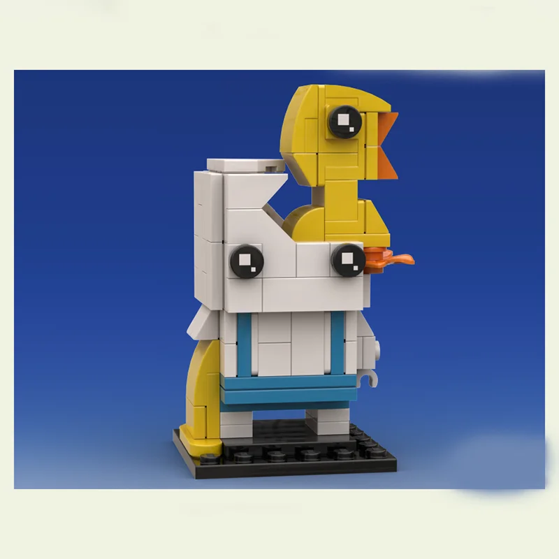 Seau à ordures MOC craquelé, 135 pièces, modèle BricKidz Brickheadz, blocs de construction, Architecture, idée cadeau de noël pour enfants