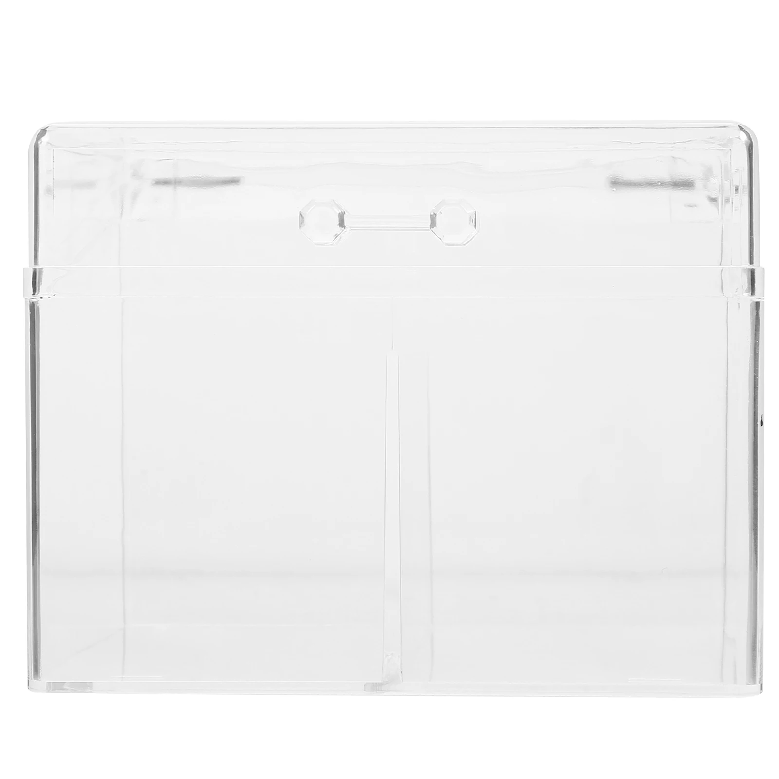 

Sturdy Acrylic Rack Holder Rack Office Desk Organizer Cards Holder Name Card Storage Case Stand Card Display Base