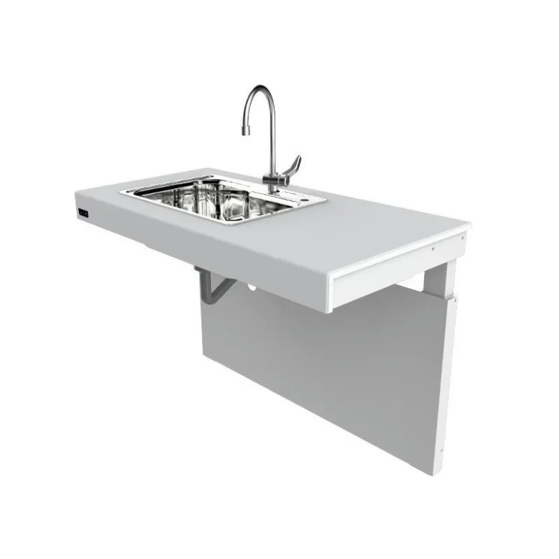 Height Adjustable Lift Kitchen Sink Smart Lift Sink for Elderly Convenience