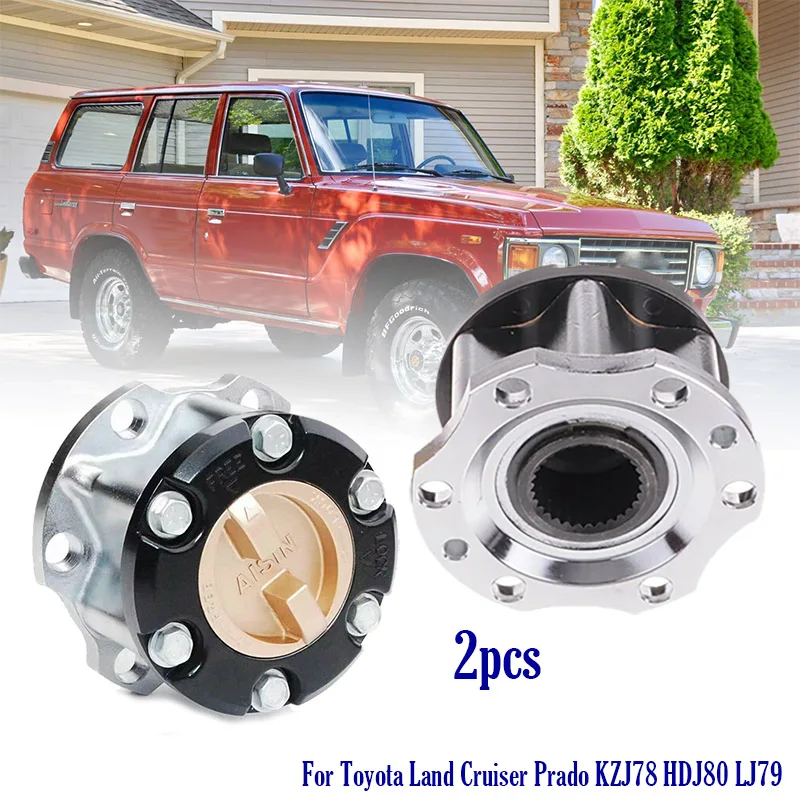 2 pieces Free wheel hub for toyota land cruiser Lexus LX 450 43530-60042 Free Wheel Locking Hub