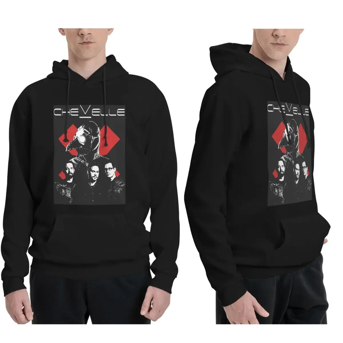 

Art - CHEVELLE BAND толстовки премиум-класса для мужчин и женщин, повседневные пуловеры, модная уличная одежда с длинными рукавами, осень-зима