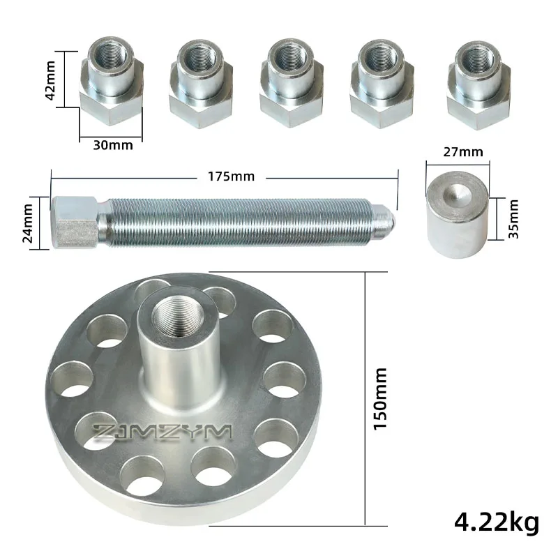Wheel Hub CV Axle Puller Tool Kit for Land Rover Range Rover Evoque Freelander Jaguar XF Heavy Duty Half Shaft Remover