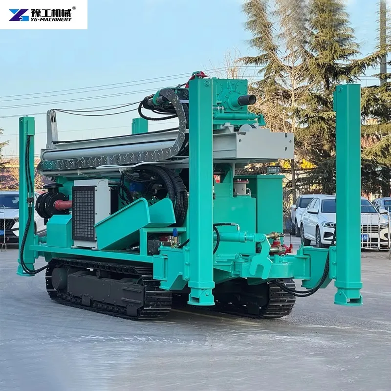 High-quality 1000m Water Well Drilling Rig, High-efficiency Deep Well Drilling Rig for Deep Water Supply Drilling Equipment