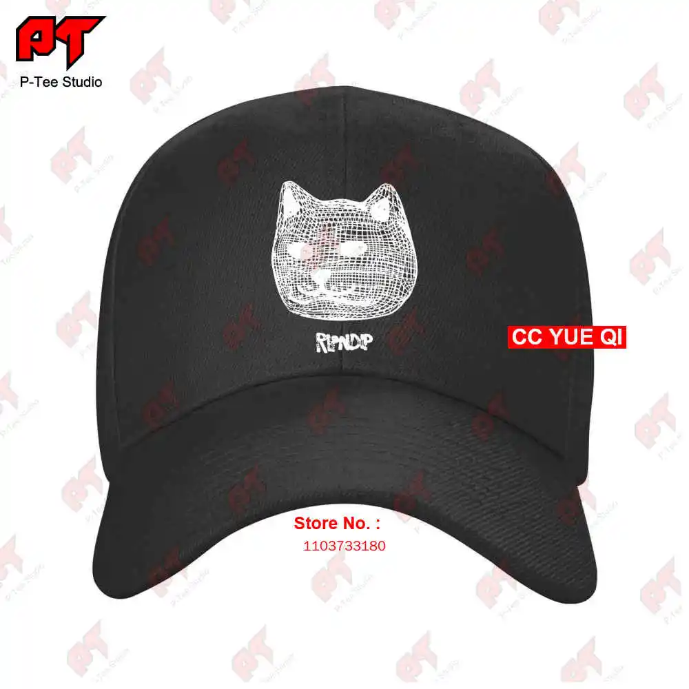 Genuine Rip Cat Dip Illusion Baseball Caps Truck Cap CYKT