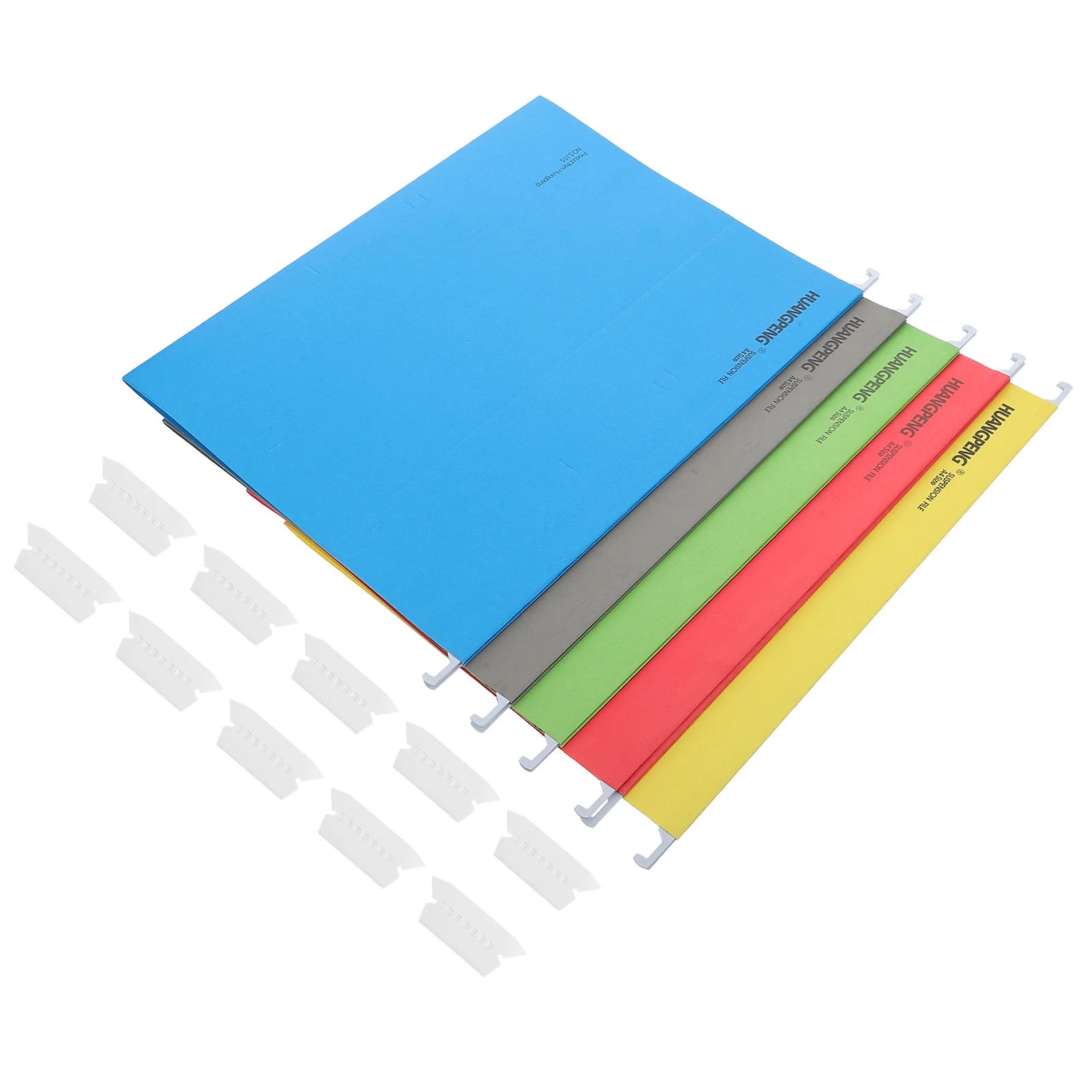 5 Pcs Paper Hang Labor Clip Office Hanging Document Stand Documents Holder File Folder