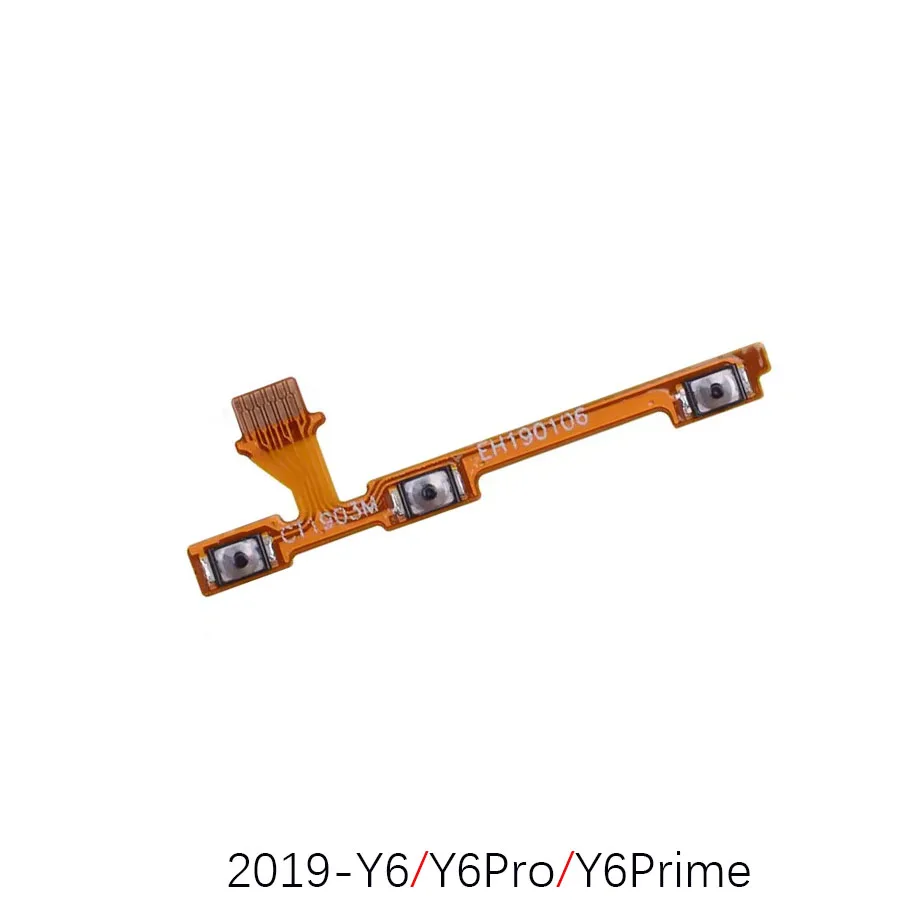 Power on off 2017 GR5 Y5 Y6 Y7 Y9 Flex cable For Huawei Y6Pro 2018 Y5Lite volume up down buttons Replacement Parts