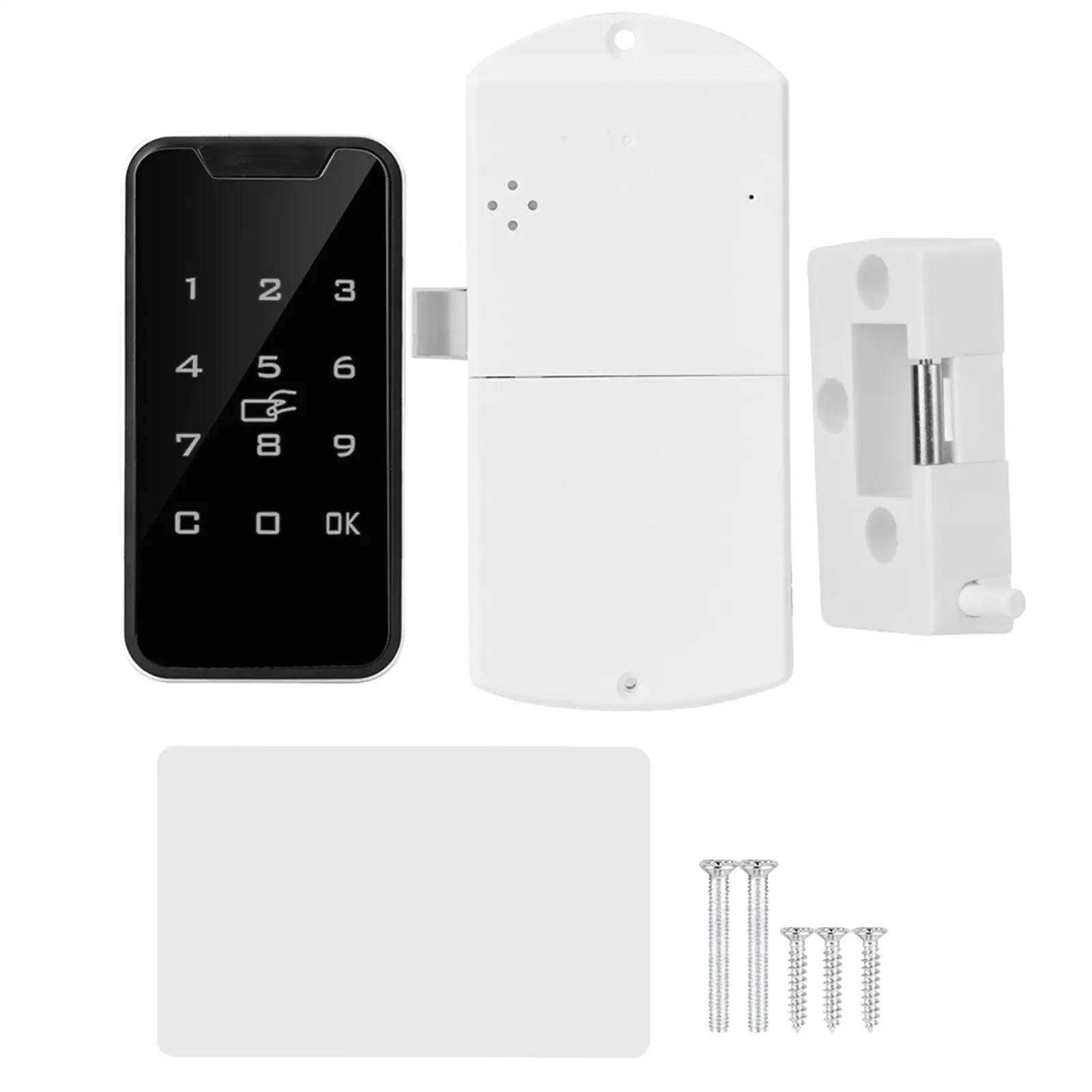 

Smart RFID Digital Lock with Touch Keypad for Wardrobe & File Cabinet Security