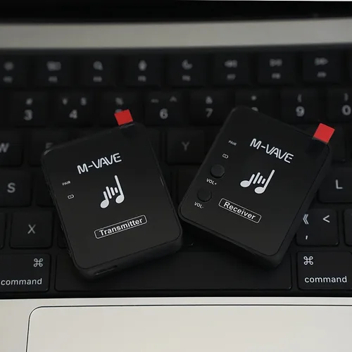 M-VAVE WP-10 2,4 GHz auricular inalámbrico Monitor sistema de transmisión transmisor y receptor recargable grabación Mono estéreo