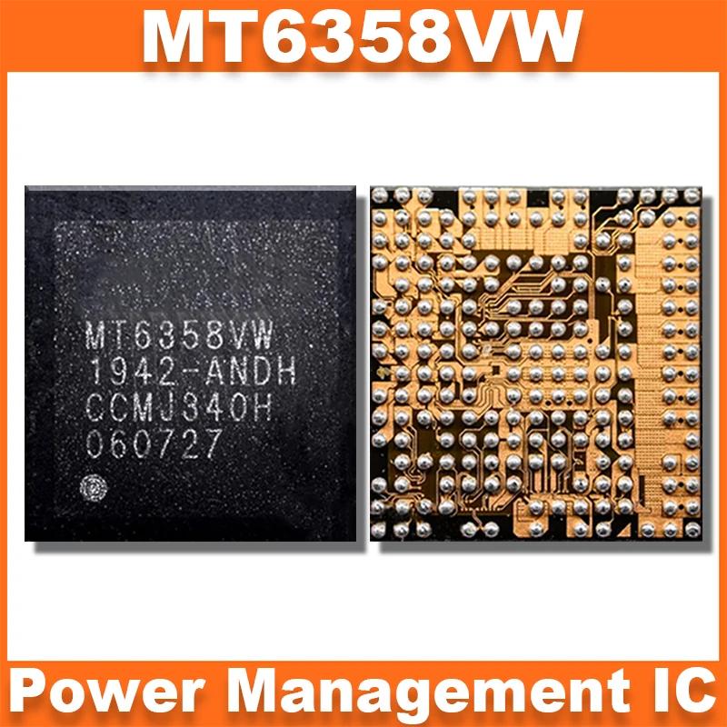 1Pcs MT6358W MT6358VW New Original For Redmi 9 For OPPO A9 A91 A79 A3 For VIVO Y5S Power IC BGA Power Management Supply Chip