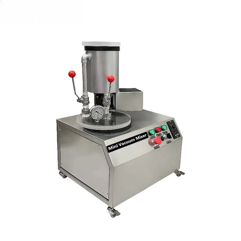 Efficient Full Function Industrial Mixer Machine Vacuum Pumb Built-in Investment Powder Mixing for Jewelry Making Casting