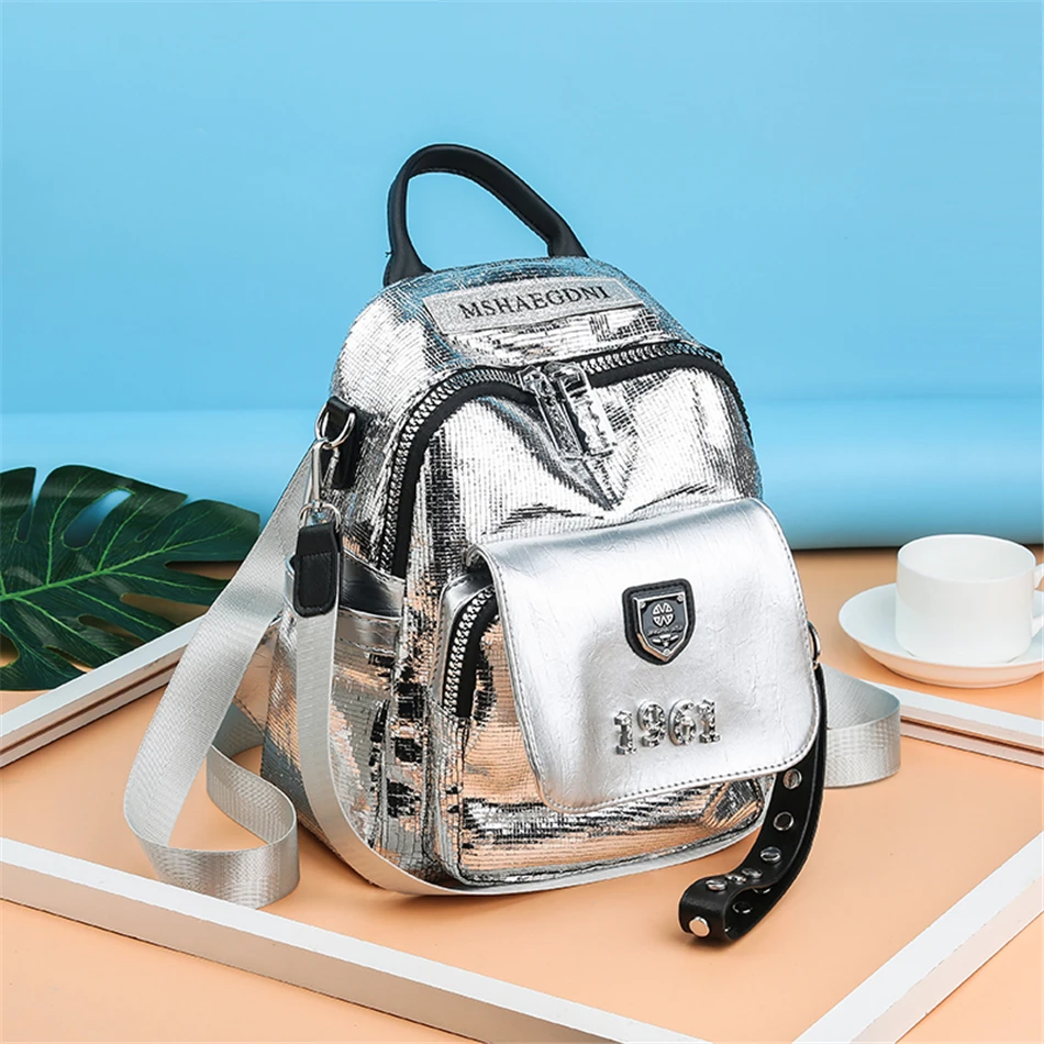 Fashion Backpack Women High Quality Bagpack Soft Leather School Bags For Teenage Girls 3 in 1 Ladies Travel Backpack Sac A Dos