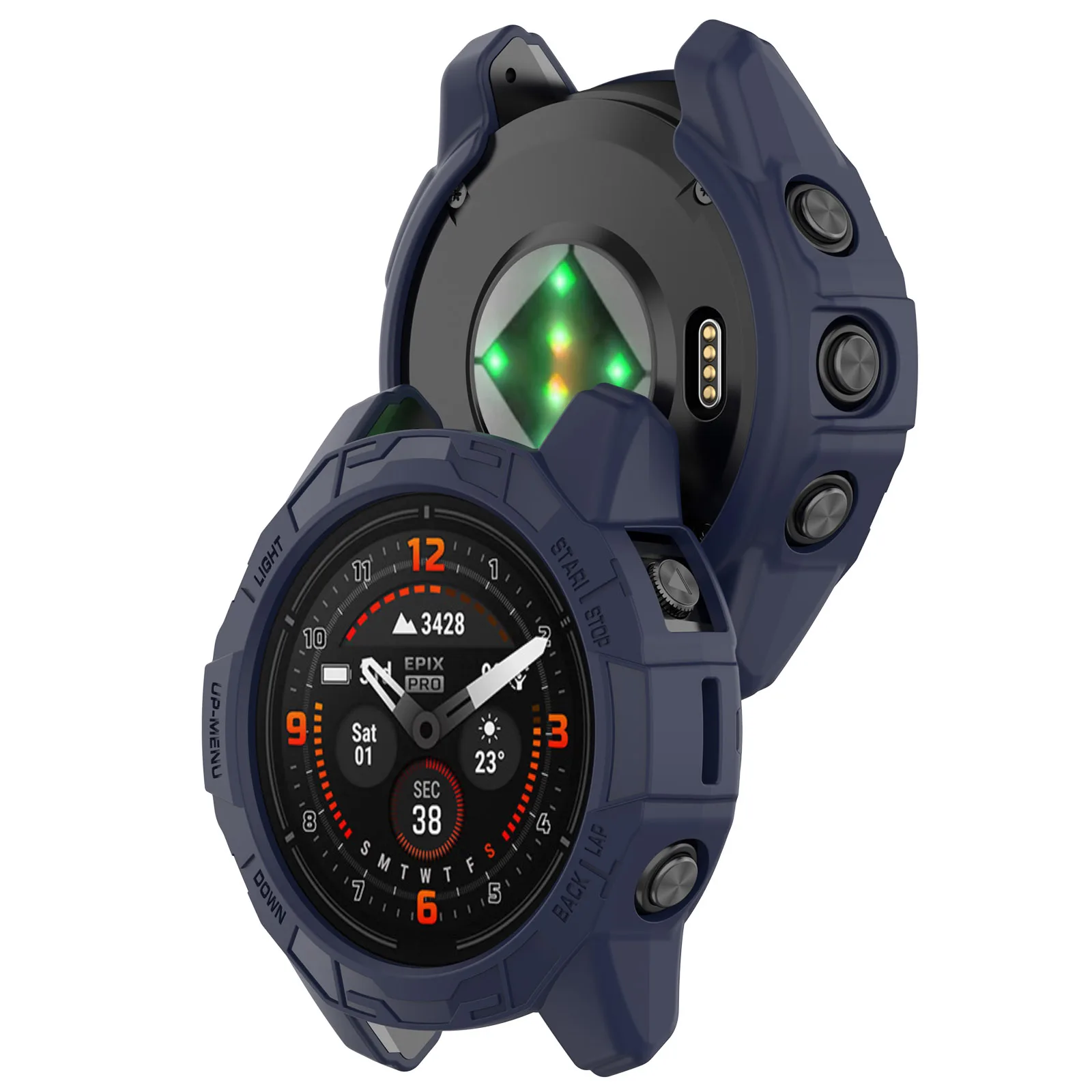 TPU Zachte Siliconen Hoes Voor Garmin Fenix 7 7x Pro Beschermhoes Voor Epix Pro (Gen 2) 51Mm 47Mm Shell Horloge Accessoires