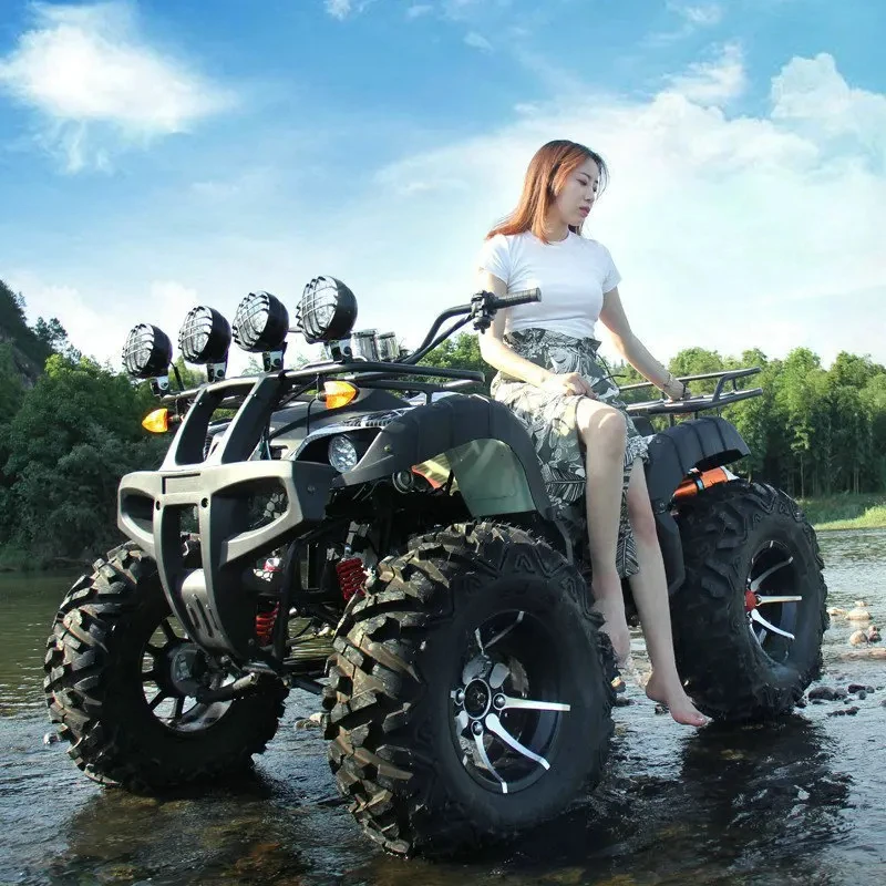 Big and small bull beach bike ATV all-terrain four-wheel field off-road motorcycle mountain bike water-cooled 125-350cc