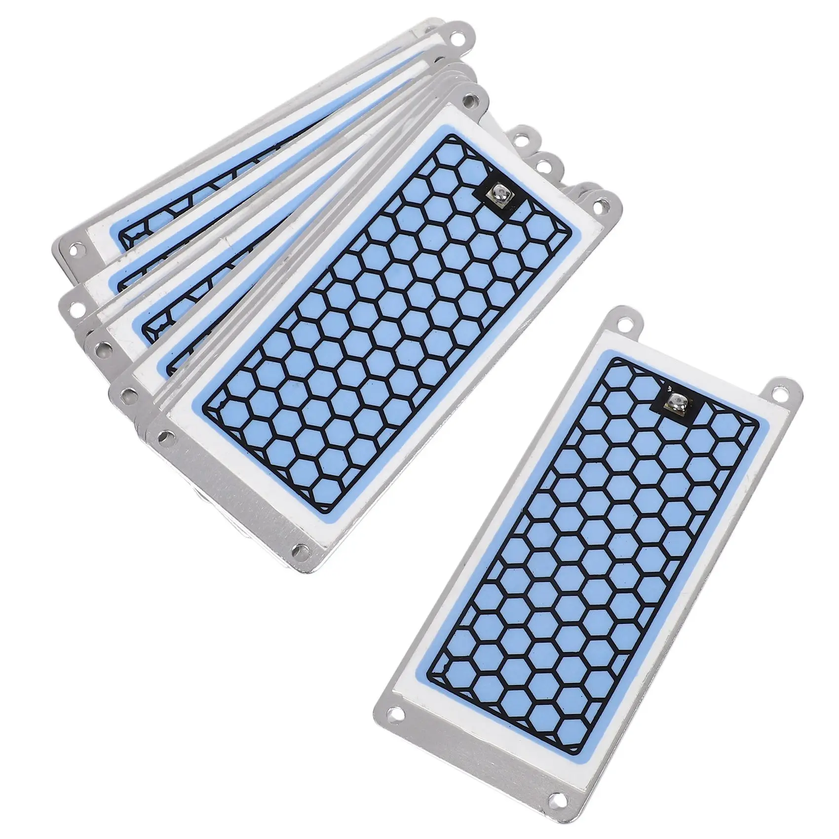 SLQZT Generatore ceramico portatile da 10 pezzi Doppio piatto ceramico integrato Ozonizzatore Aria Acqua Purificatore d'aria Parti 5G/H