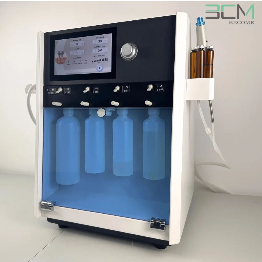 Esthetician Use Pore Vacuum Water Peel Microdermabrasion Deep Cleaning Blackheads Remover Skincare HydraDEP Beauty Machine