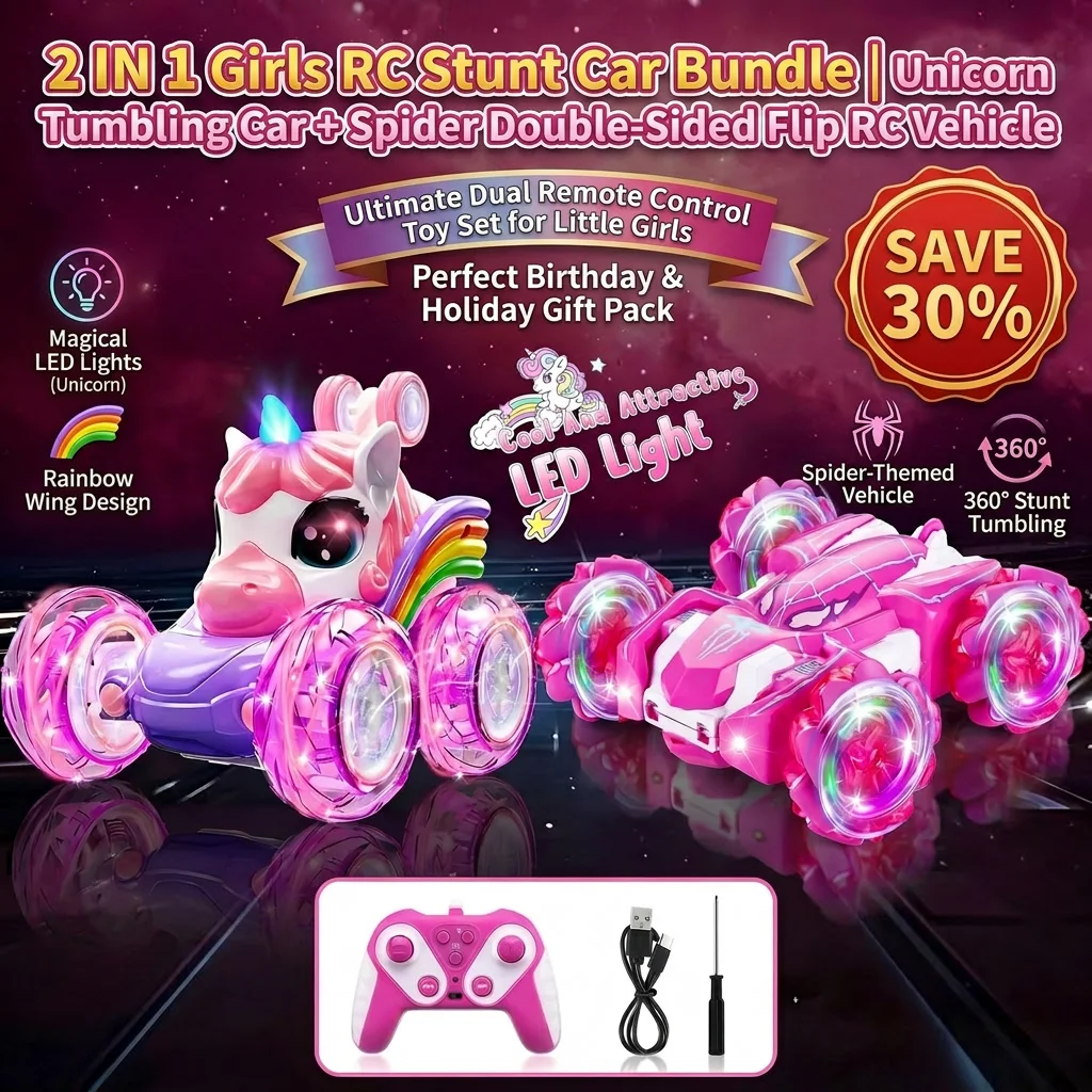 Thumbnail 4 - #1 Latest Double Sided RC Stunt Cars Offers