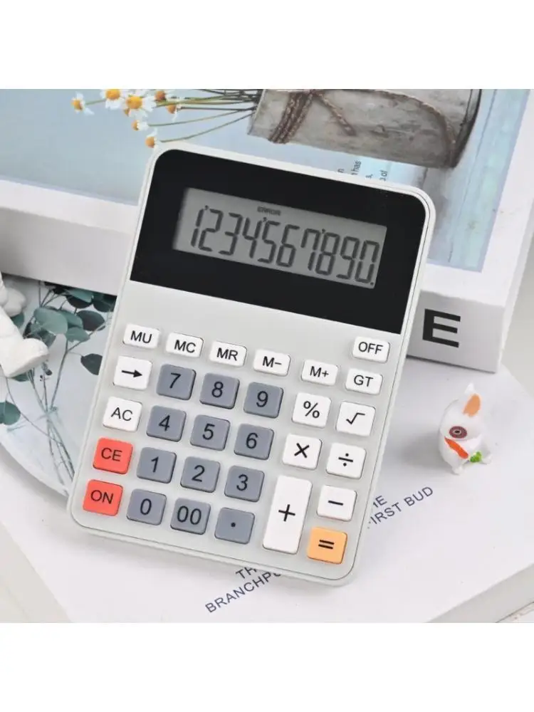 Y1UB 12 Digit Office Calculator Smooth ABS And Clear Display For Fast Accurate Calculations Travel Calculator