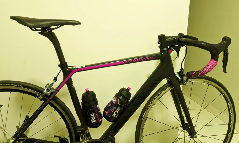 1 Paar Neues Fahrradlenkerband Zweifarbiges Rennrad-Lenkerband mit Chrysanthemenmuster EVA+PU Weiches Anti-Vibrations-Lenkerband Langlebiges Lenkerband – Detail 23
