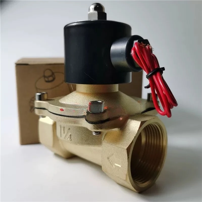 Trap 2W320-32 1.2 inch G1 1/4 solenoid valve, air valve water valve DN32 normally closed two-way