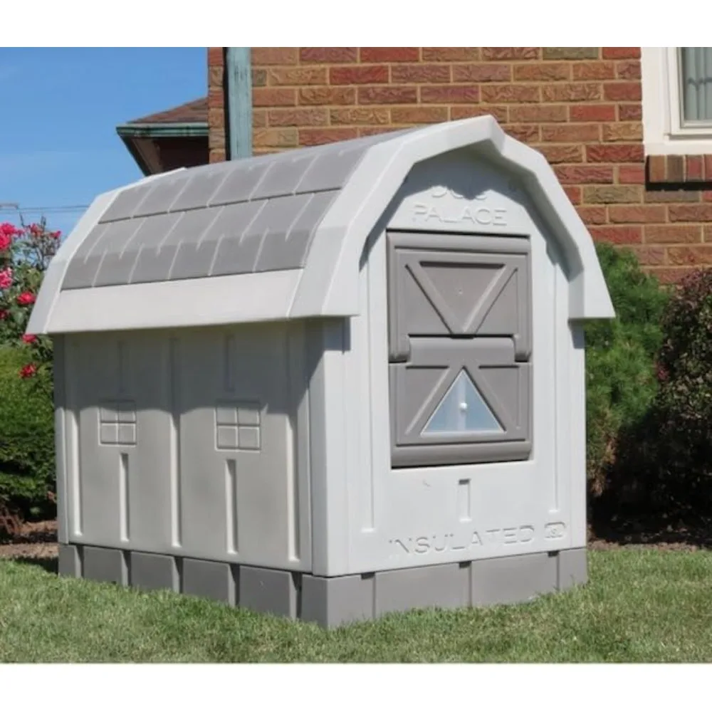 

Insulated Dog House - Durable Waterproof Dog House for Small to Large Sized Dogs, Indoor Outdoor Doghouse
