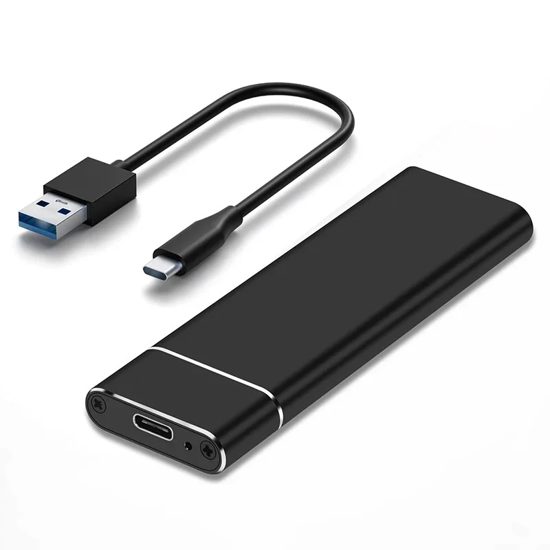 M.2 NVMe Enclosure USB 3.2 SSD Storage Box 10Gbps NVME PCIE Protocols Solid State Drive External Case M2 HD Hard Disk for Laptop