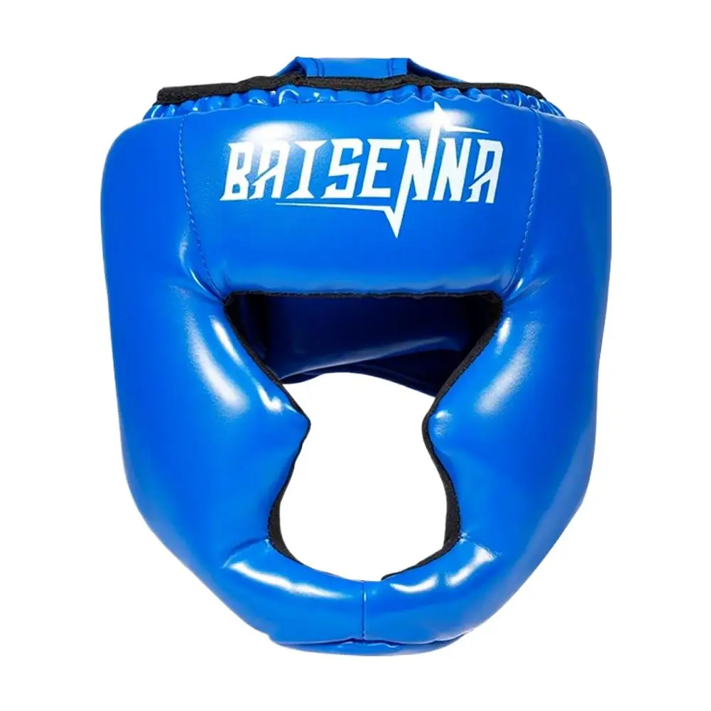 Kickbox-Helm für Erwachsene & Kinder PU Muay Thai Ausrüstung Kopfschutz Training Taekwondo Kopfschutz Boxen Sparring Gym