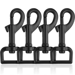 Swivel Eye Bolt Snap Hooks Black Heavy Duty Dog Leash Clips Dog Leash Clasp Dog Leash Snaps Hooks Trigger Clip Trigger Snaps