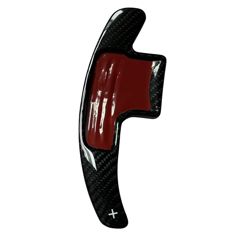 

Car Steering Wheel Paddle Shifter Cover Carbon Fiber Trim For Ford Mustang 2015-2021 Car Accessories