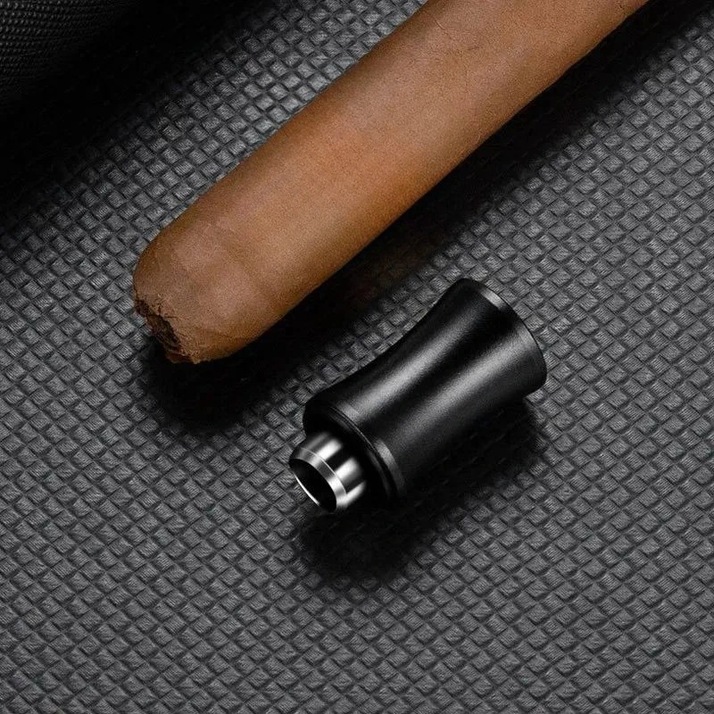 Multifunctional Cigar Draw Tool Stainless Steel Needle Ash Holder Cigar Punch Tobacco Loosening for Home Bar Cigar Enthusiasts