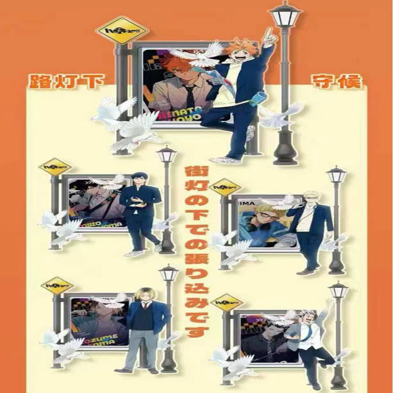Wholesale Haikyuu!! Acrylic Stand Collection Complete Team Set Dynamic Poses Limited Edition Anime Display Figures Gift