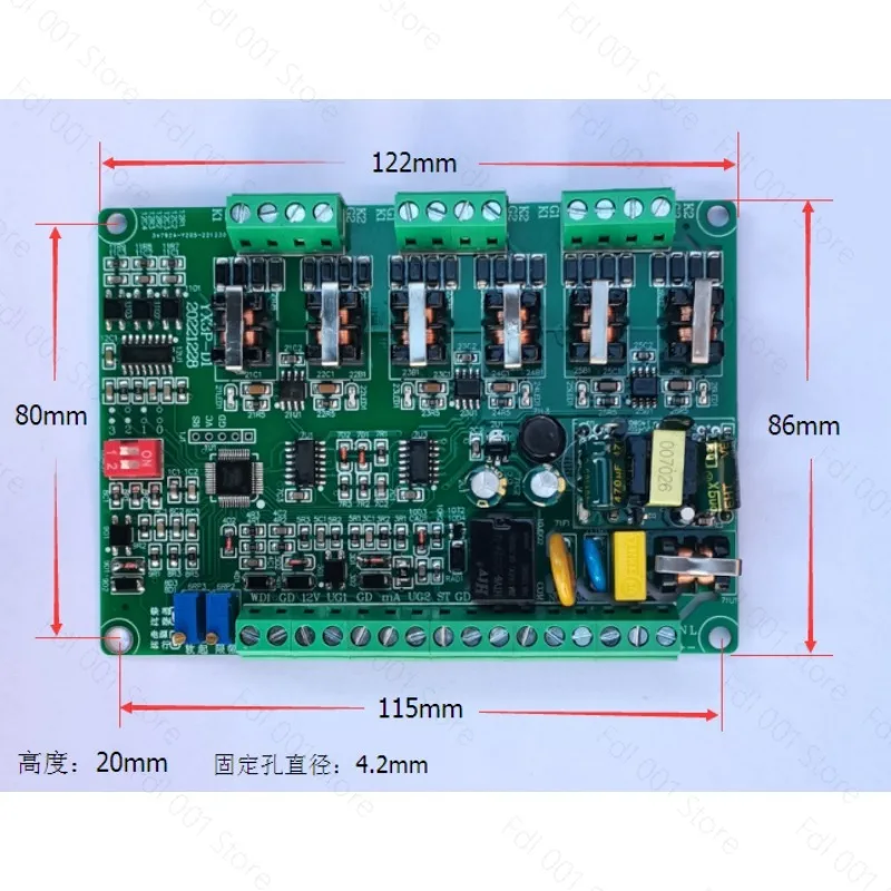 Precision Voltage Regulation Board, Three-Phase SCR Trigger for Industrial Power Control
