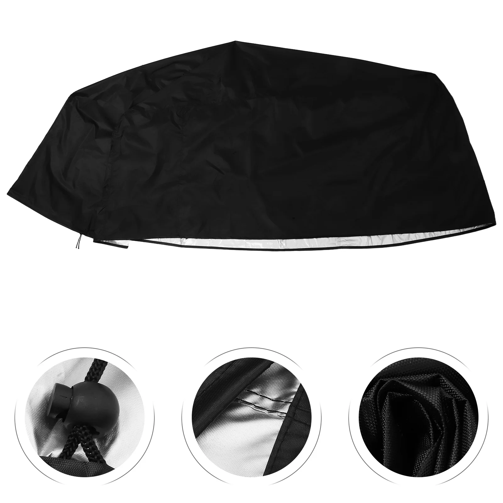 Capa divisora de tronco à prova d'água, pano oxford resistente, manga protetora externa, escudo divisor de madeira, resistente à chuva e poeira