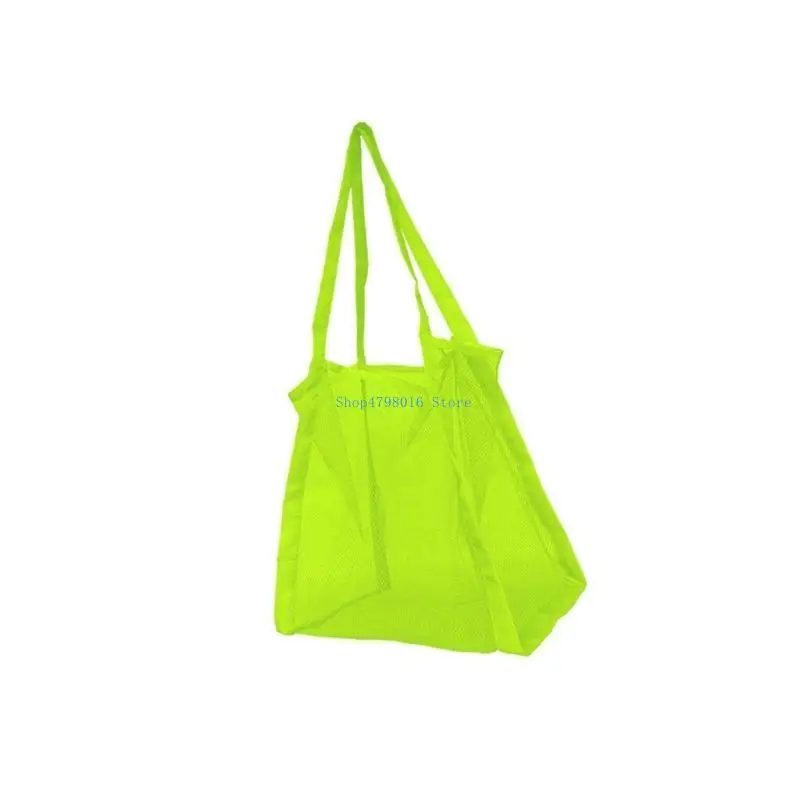 Bolsa armazenamento brinquedos areia para família para famílias e malha resistente à água para aventuras praia e ao