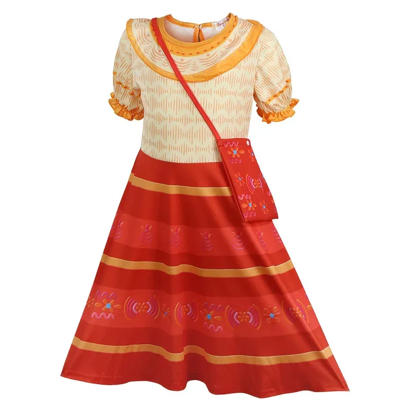 

Cosplay Costume Dolores Encanto girls Adults and children dress women Halloween Carnival Suit ir;l5