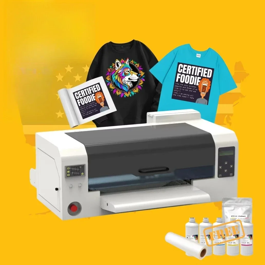 13 inch A3 digital I1600 t-shirt clothing printer